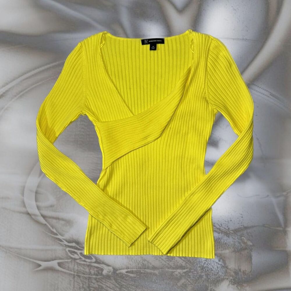 Inc-international-concepts Women's Yellow Jumper